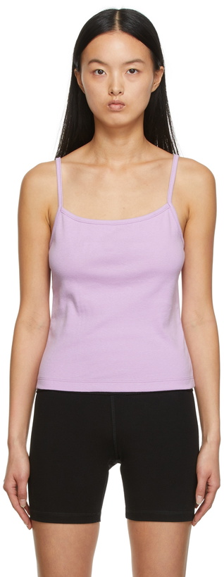 Photo: Nu Swim Purple Ginger Tank Top