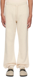 JW Anderson Off-White Drawstring Sweatpants