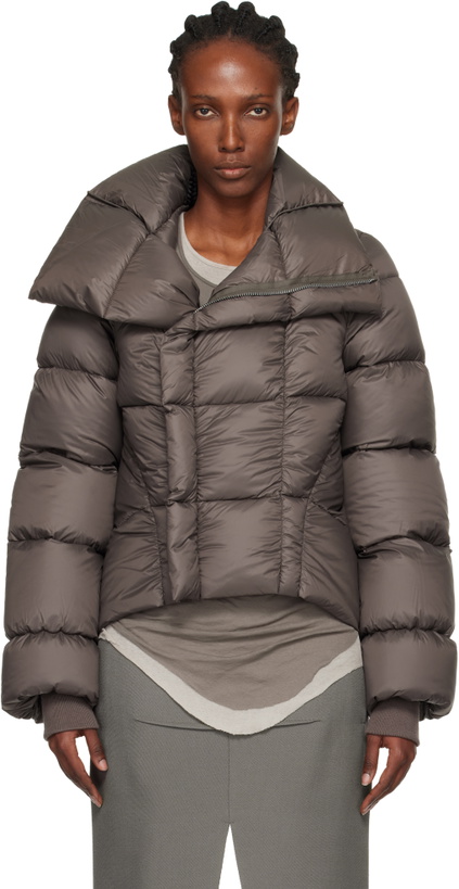 Photo: Rick Owens Gray Concordians Naska Duvet Down Jacket