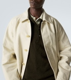 Auralee Cotton twill coat