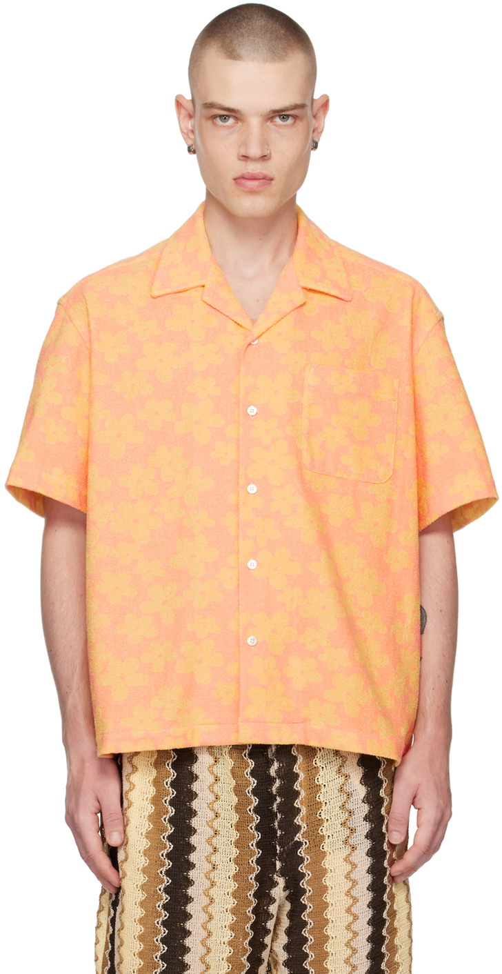 CMMN SWDN Orange Ture Shirt CMMN SWDN