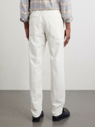 Slowear - Straight-Leg Cotton-Corduroy Trousers - White