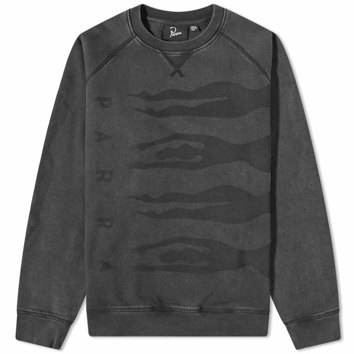 Photo: By Parra Men's Swimming with Pets Crew Sweat in Asphalt Grey