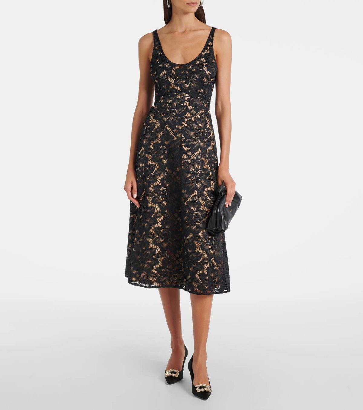 Dorothee Schumacher Lacy Dream lace midi dress