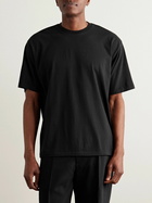 A.PRESSE - Cashmere and Silk-Blend Jersey T-Shirt - Black