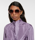 Celine Eyewear S201 oversized acetate sunglasses
