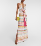 Missoni Mare Zig-zag halterneck jumpsuit