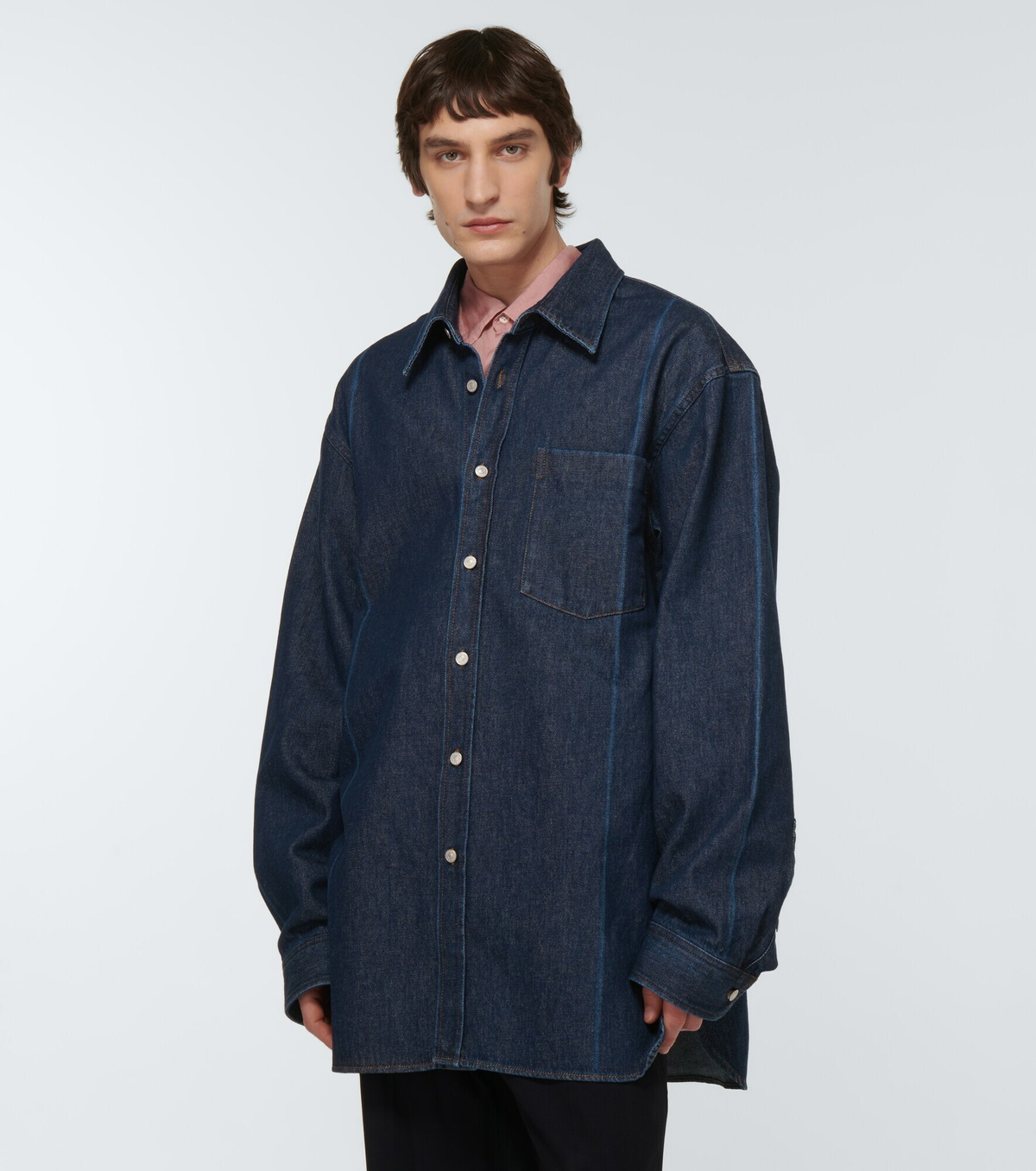 Dries Van Noten - Denim shirt jacket Dries Van Noten