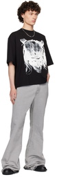 1017 ALYX 9SM Black Skull Oversized T-shirt