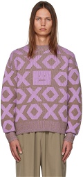 Acne Studios Purple Relaxed Sweater