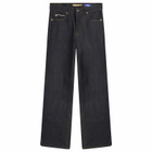 FrizmWORKS Men's OG Regular Fit Selvedge Denim Jeans in Indigo