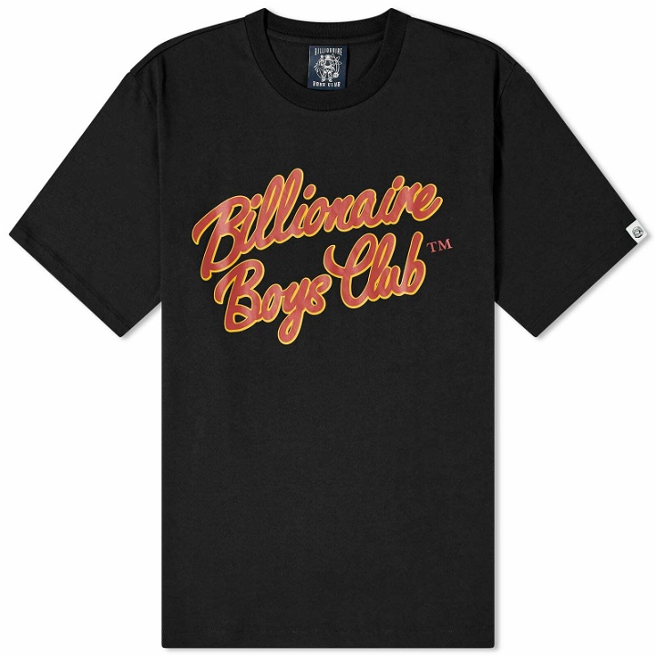 Photo: Billionaire Boys Club Men's Script Logo T-Shirt in Black