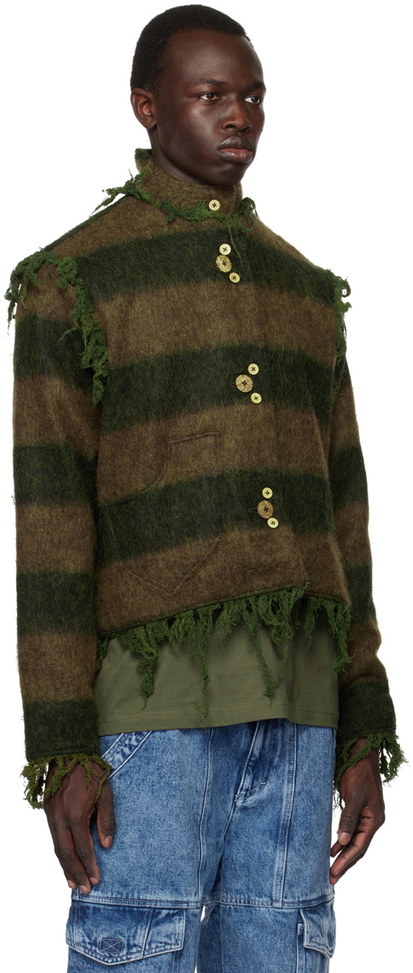 Solitude Studios Brown & Green Overgrown Jacket