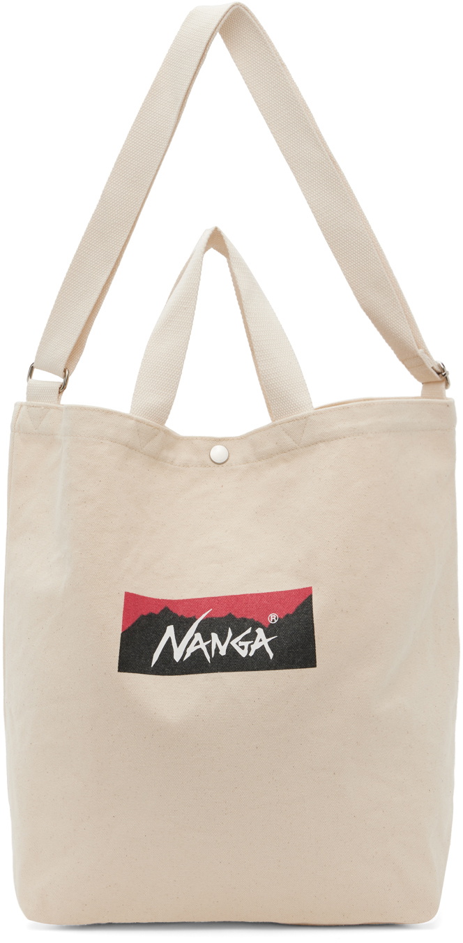 NANGA Off-White 2-Way Tote