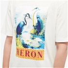 Heron Preston Men's Halftone Heron T-Shirt in White