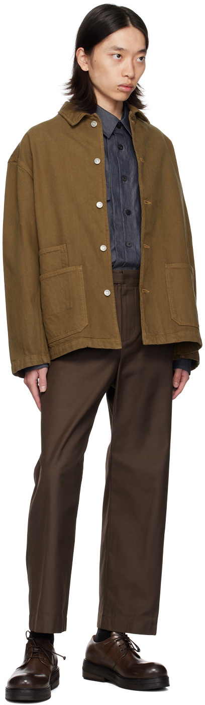 LE17SEPTEMBRE Brown Belted Trousers