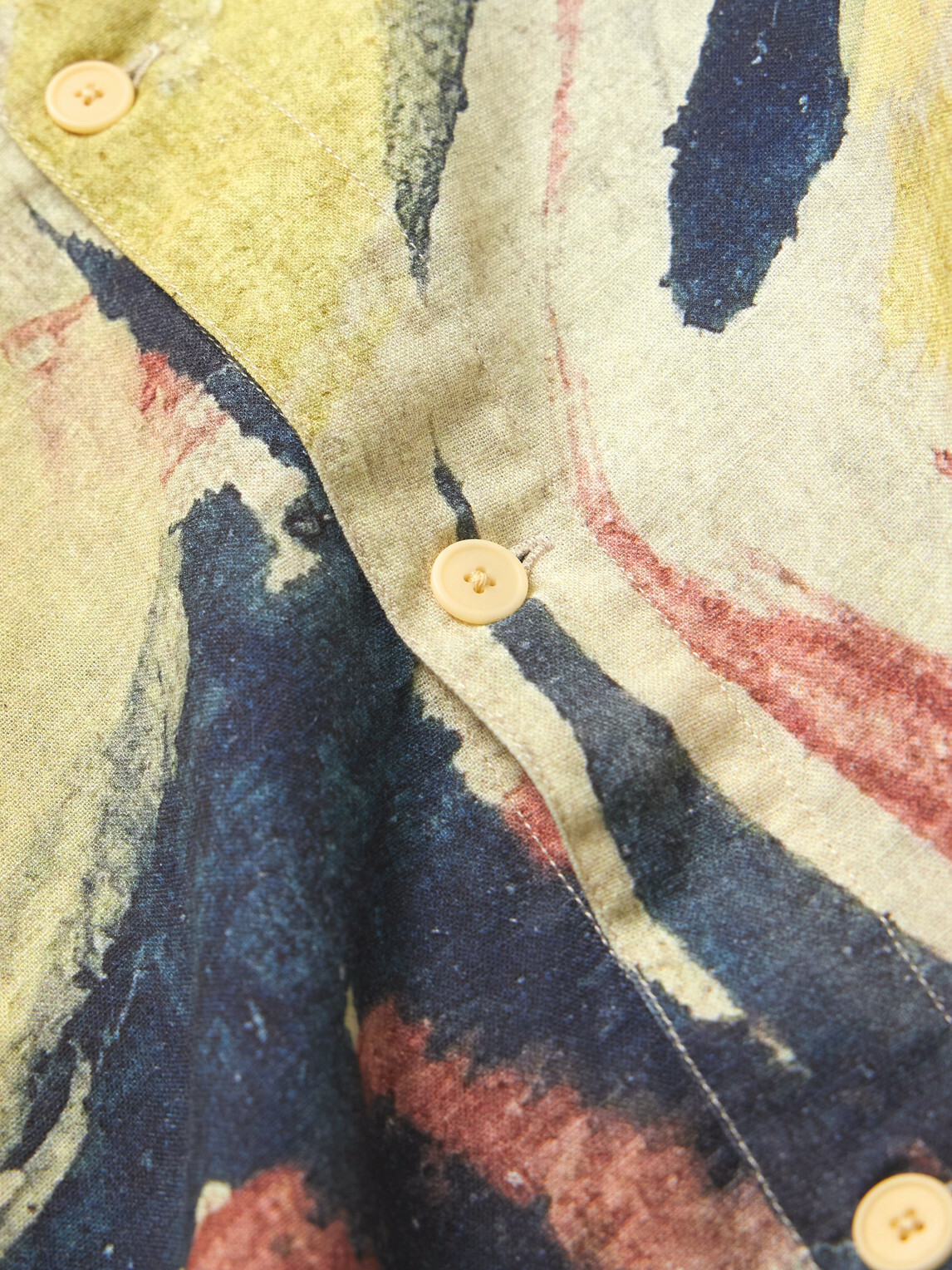 Folk - Gabe Printed Linen and Cotton-Blend Shirt - Multi