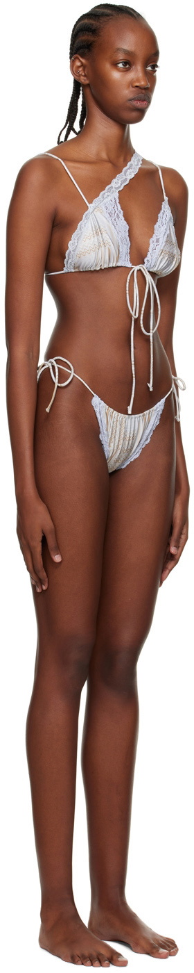 VAILLANT SSENSE Exclusive Blue Asymmetric Bikini