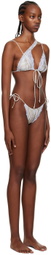 VAILLANT SSENSE Exclusive Blue Asymmetric Bikini