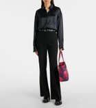 Christian Louboutin Urban Moc Lock leather loafers