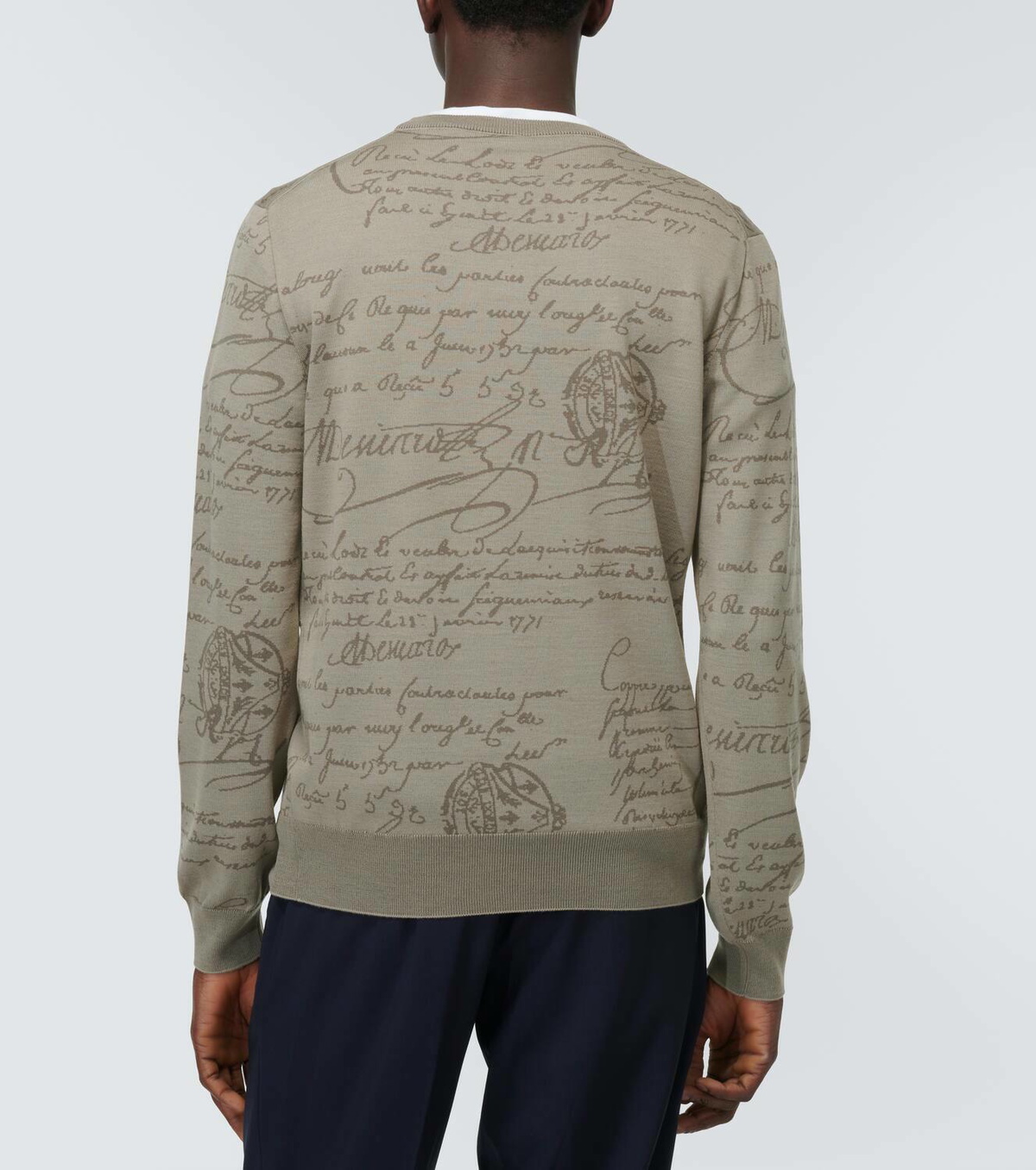 Berluti Scritto wool sweater