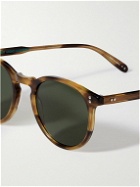 Garrett Leight California Optical - Carlton Round-Frame Tortoiseshell Acetate Sunglasses