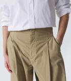 The Row Satya cotton bermuda shorts