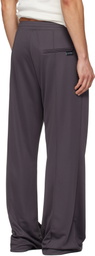 Courrèges Gray Interlock Track Pants