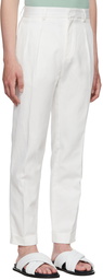 Harmony White Piero Trousers