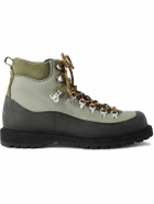 Diemme - Roccia Vet Canvas, Rubber and Nubucka Hiking Boots - Green