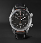 Bremont - MBII/OR Automatic 45mm Stainless Steel and Leather Watch - Black