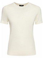 THEORY - Basic Wool Blend Knit T-shirt