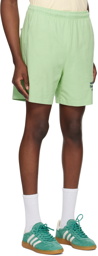 Sporty & Rich Green USA Health Club Shorts