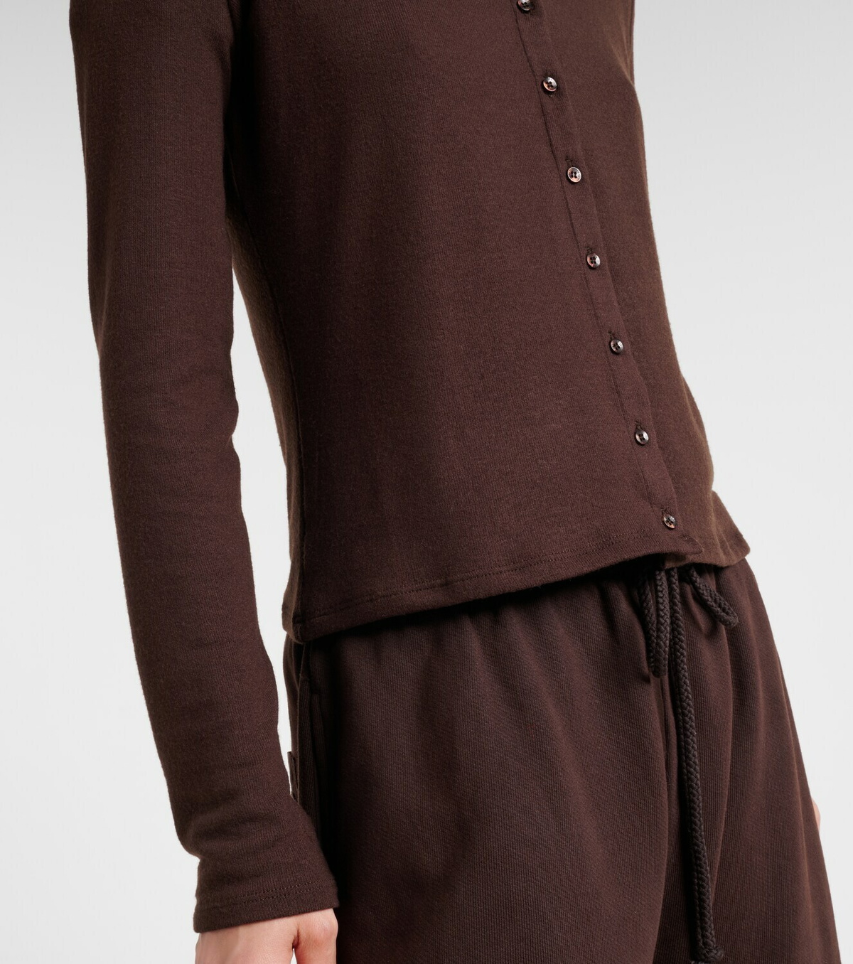 Leset Lauren cropped cardigan