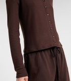 Leset Lauren cropped cardigan