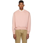 AMI Alexandre Mattiussi Pink 9 Patch Sweatshirt
