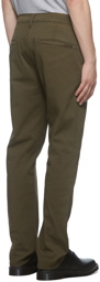 Nudie Jeans Green Alvin Trousers