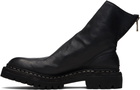 Guidi Black Soft Horse Leather 796 Boots