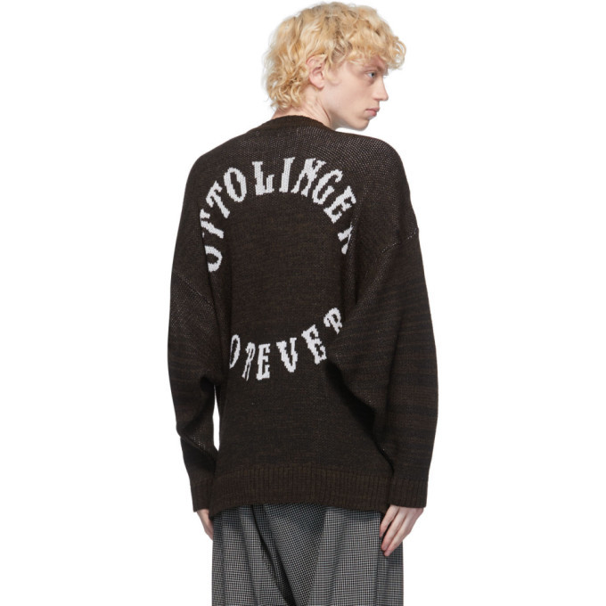 Ottolinger Brown Forever Knit Sweater Ottolinger