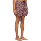 Solid and Striped Pink The Classic Floral Geo Swim Shorts