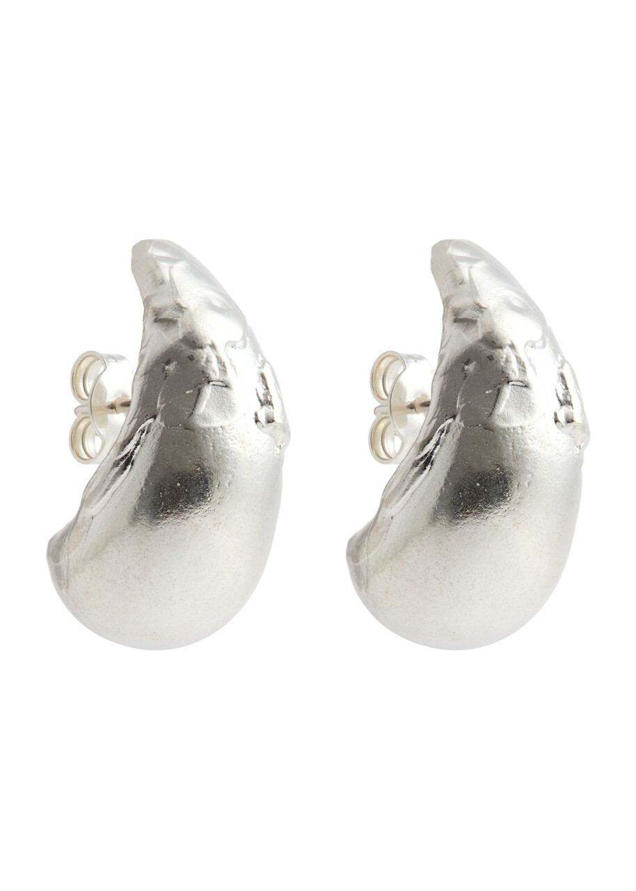 Alighieri The Abundant Dream Sterling Silver Hoop Earrings - One Size