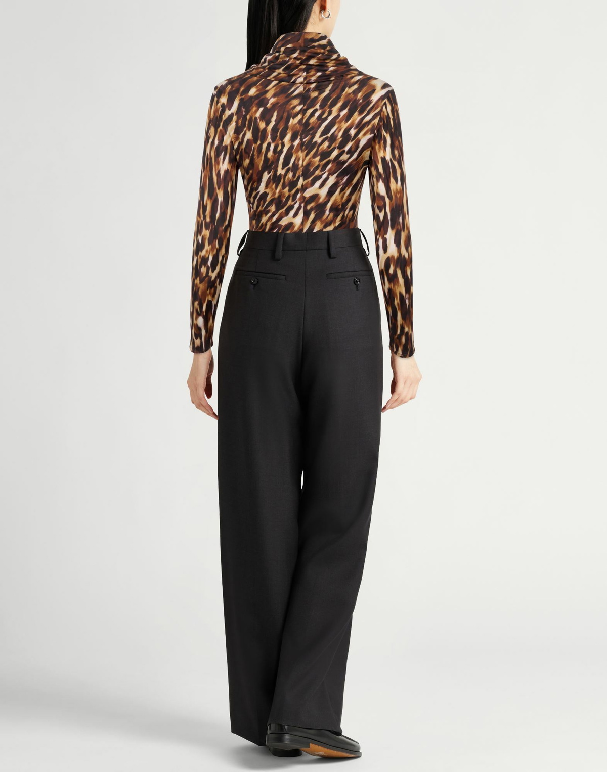 Jucca Womens Top Dark in Brown