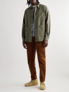 Norse Projects - Thorsten Cotton and Linen-Blend Twill Shirt - Green