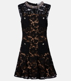 Self-Portrait Embellished minidress