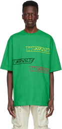 We11done Green Cotton T-Shirt