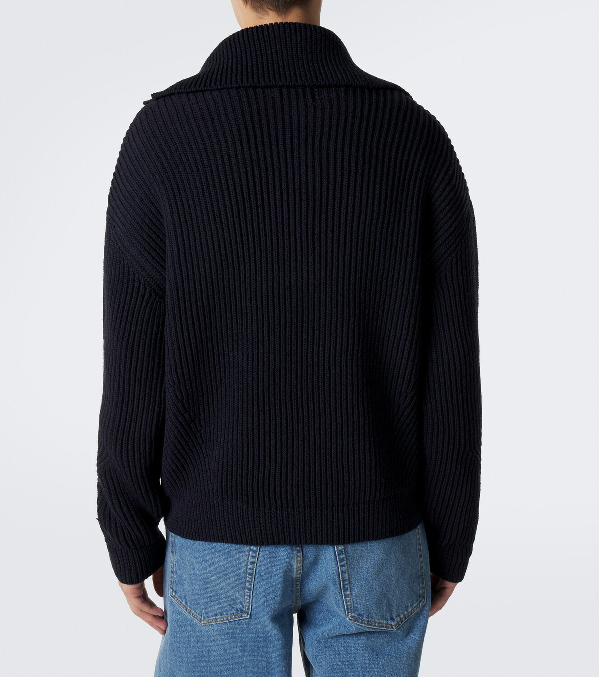 Dries Van Noten Ribbed-knit wool sweater
