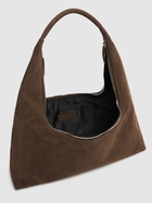 MARGESHERWOOD Large Hobo Nubuck Shoulder Bag