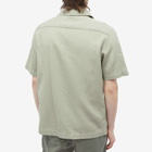 Fred Perry Authentic Men's Linen Vacation Shirt in Seagrass