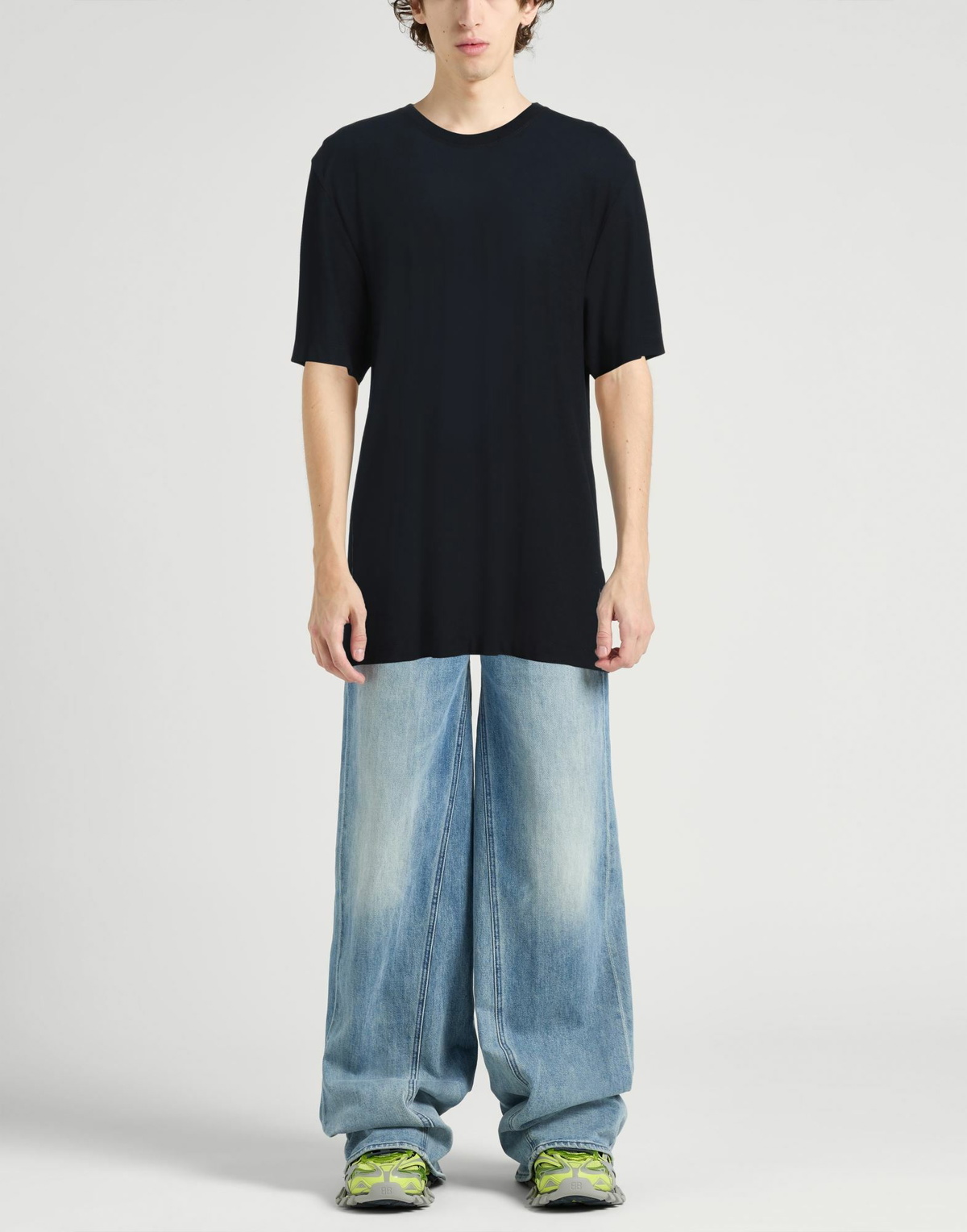Norse Projects Mens T-shirt Midnight in Blue