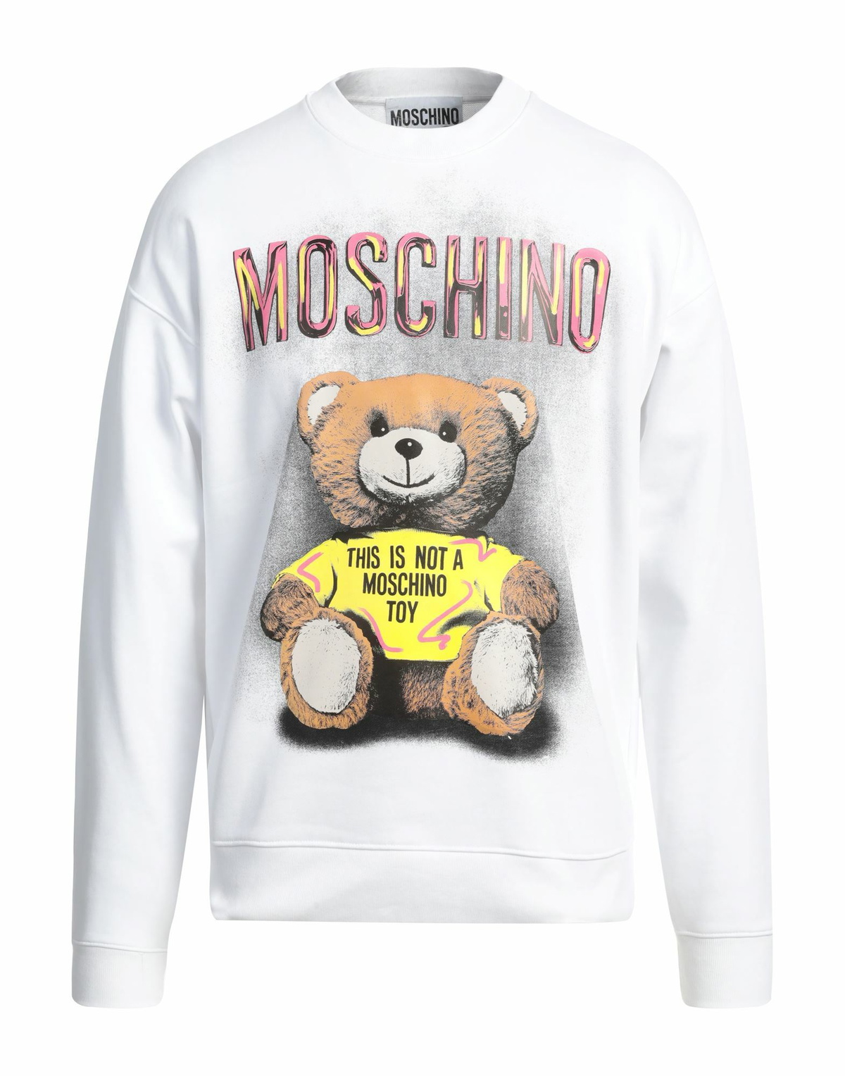 Moschino Mens Sweatshirt in White